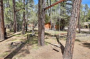 Forest Views & Fire Pit: Cozy Pine Cabin