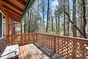 Forest Views & Fire Pit: Cozy Pine Cabin