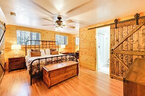 Forest Views & Fire Pit: Cozy Pine Cabin