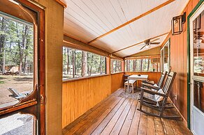 Forest Views & Fire Pit: Cozy Pine Cabin