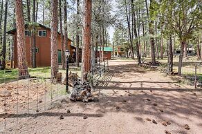 Forest Views & Fire Pit: Cozy Pine Cabin