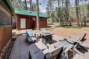Forest Views & Fire Pit: Cozy Pine Cabin
