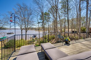 Lakefront Lake Oconee Home: Boat Dock + Hot Tub