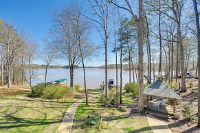 Lakefront Lake Oconee Home: Boat Dock + Hot Tub