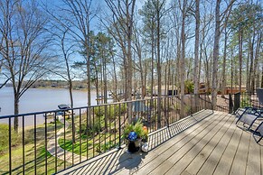 Lakefront Lake Oconee Home: Boat Dock + Hot Tub