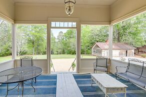 Milledgeville Home w/ Fire Pit + Pond Access!