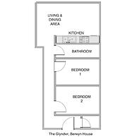 The Glyndwr - Berwyn House Central Wrexham