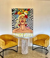 Casa flor vista al mar