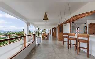 Casa flor vista al mar