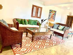 Casa flor vista al mar