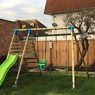 Absolute Beachfront With Decked Garden Oasis and Views