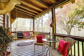 Peaceful Luray Cabin w/ Hot Tub, Deck & Fire Pit!