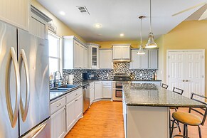 Walk to Crystal Beach: Family Home w/ Deck