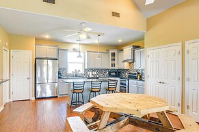 Walk to Crystal Beach: Family Home w/ Deck