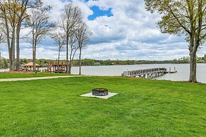 Lakefront Troutman Home w/ Private Dock & Slip!