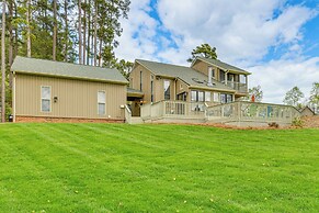Lakefront Troutman Home w/ Private Dock & Slip!
