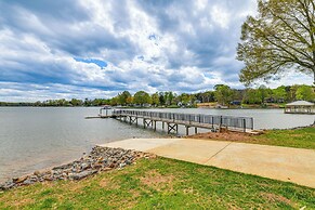 Lakefront Troutman Home w/ Private Dock & Slip!