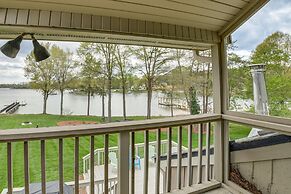 Lakefront Troutman Home w/ Private Dock & Slip!