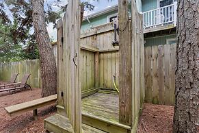 Oasis Steps From Beach Outdoor Shower and Dining