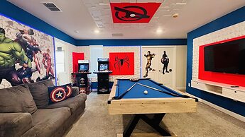 Amazing Family Home 8min to Disneyworld Pool Spa Sleeps 24 Stl101