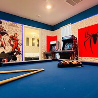 Amazing Family Home 8min to Disneyworld Pool Spa Sleeps 24 Stl101