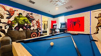 Amazing Family Home 8min to Disneyworld Pool Spa Sleeps 24 Stl101