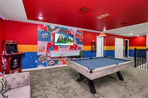 Disney Decorated Home 8min to Disneyworld Pool Spa Sleeps 22 Stl104