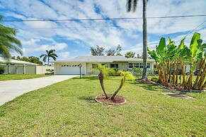 On-site Canal Access: Home w/ Patio in Cape Coral!
