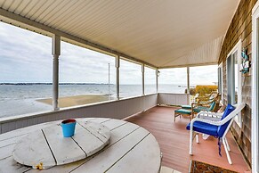 Dreamy Waterfront Westbrook Home on Private Beach