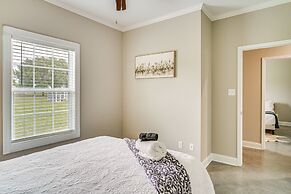 Cozy Crowley Home: Modern Interior, Covered Porch!