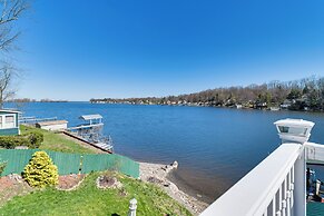 Waterfront Wolcott Vacation Rental w/ Deck & Views