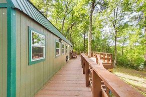 Cozy Hemphill Cabin w/ Lake Views & Deck!
