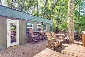 Cozy Hemphill Cabin w/ Lake Views & Deck!