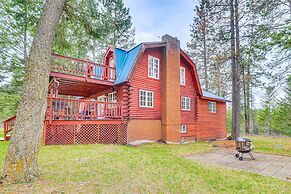 Secluded Bigfork Cabin w/ Yard & Fire Pit!