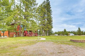 Secluded Bigfork Cabin w/ Yard & Fire Pit!