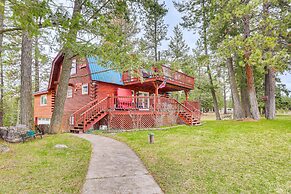 Secluded Bigfork Cabin w/ Yard & Fire Pit!