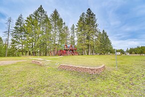 Secluded Bigfork Cabin w/ Yard & Fire Pit!