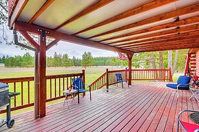 Secluded Bigfork Cabin w/ Yard & Fire Pit!