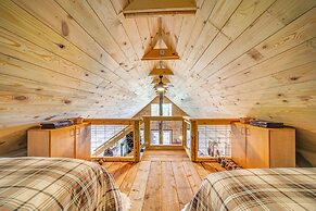 Secluded Brevard Cabin w/ Private Waterfall!