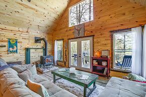 Secluded Brevard Cabin w/ Private Waterfall!