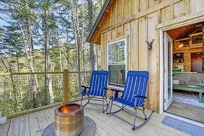 Secluded Brevard Cabin w/ Private Waterfall!