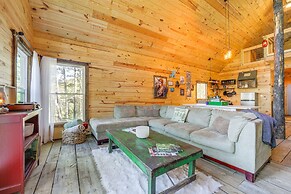 Secluded Brevard Cabin w/ Private Waterfall!