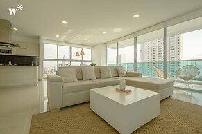 w Lovely 2BR w AC in Sunny Cartagena