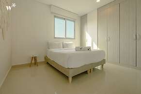 w Lovely 2BR w AC in Sunny Cartagena