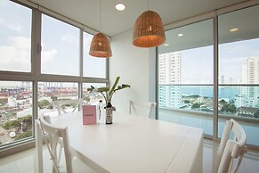w Modern 2BR w AC in Paradisiac Cartagena