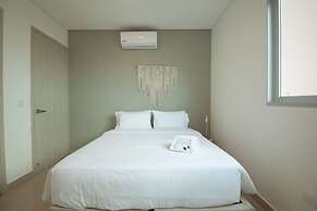 w Modern 2BR w AC in Paradisiac Cartagena