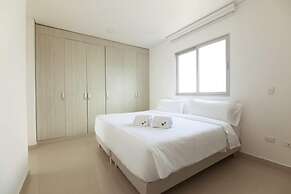w Modern 2BR w AC in Paradisiac Cartagena