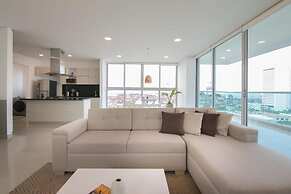 w Modern 2BR w AC in Paradisiac Cartagena