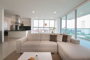 w Modern 2BR w AC in Paradisiac Cartagena