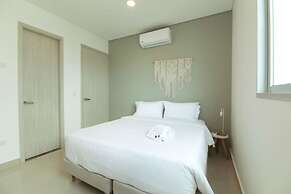 w Modern 2BR w AC in Paradisiac Cartagena